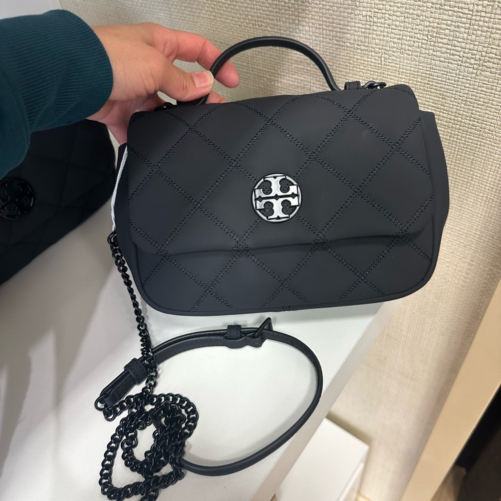 NWT Tory Burch Willa Matte Mini Top handle crossbody bag